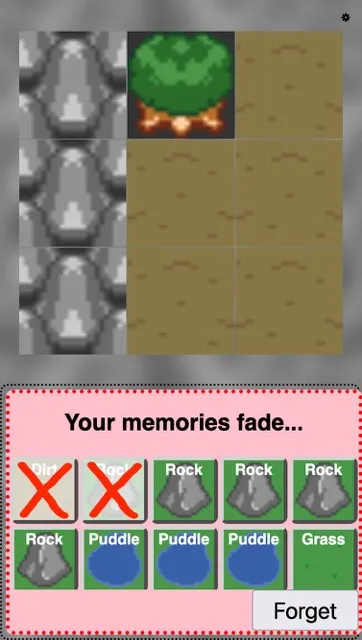 Forgotten Tiles forgetting