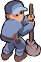 Mysterious janitor