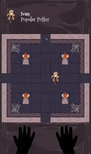 Moving around by tapping